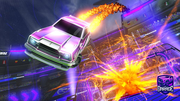 A Rocket League car design from Bombaclat69