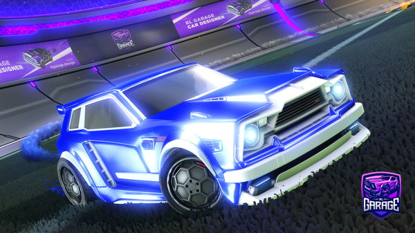 A Rocket League car design from Dragons2616431