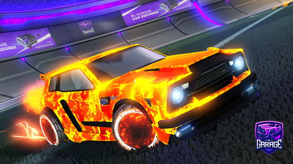 A Rocket League car design from squeak1234