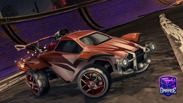 A Rocket League car design from ItsGiuze