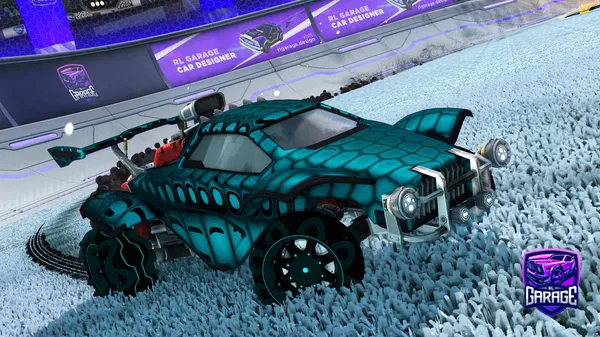 A Rocket League car design from nassrwala