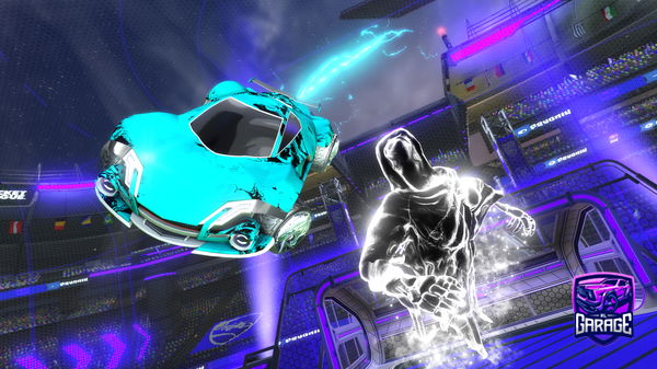 A Rocket League car design from Strawbrrym00n