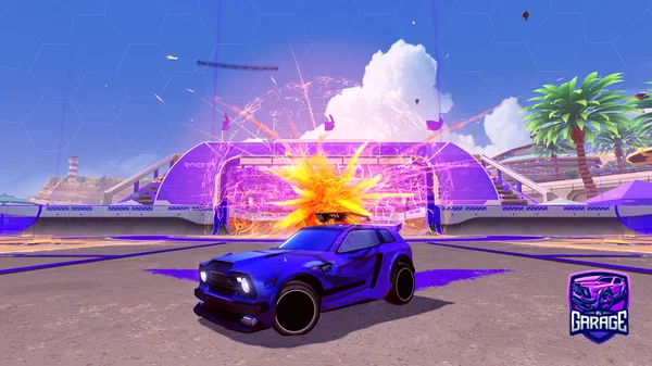 A Rocket League car design from Sunnoo