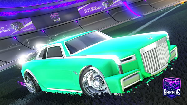 A Rocket League car design from vArial7