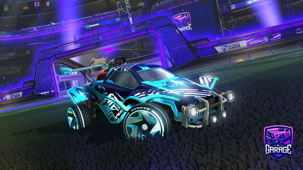 A Rocket League car design from frick_my_tm8