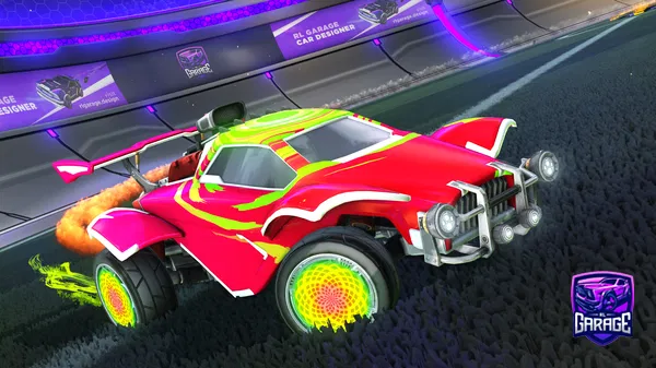 A Rocket League car design from Ryzenloll