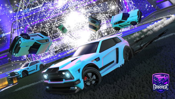 A Rocket League car design from Mingus123