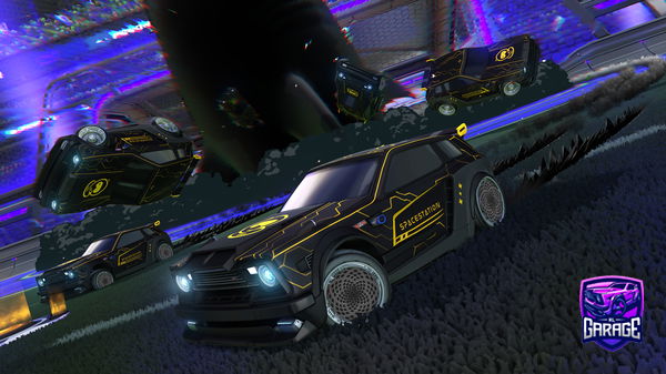 A Rocket League car design from 99Riverr99