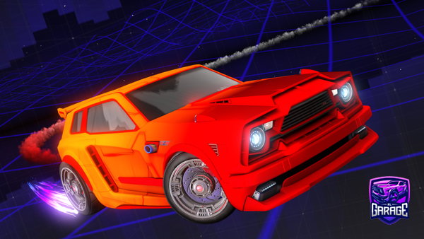 A Rocket League car design from M7MD3X
