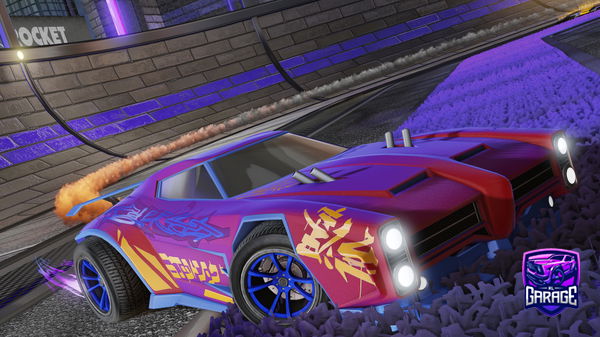A Rocket League car design from Crizmus