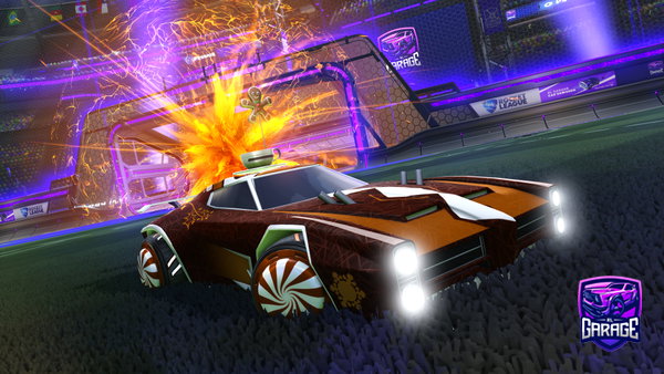 A Rocket League car design from The-Van