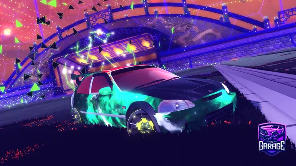 A Rocket League car design from RL-GHOST28