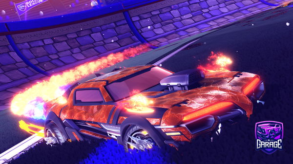 A Rocket League car design from zaddation