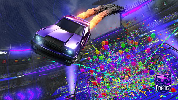 A Rocket League car design from JULI44N