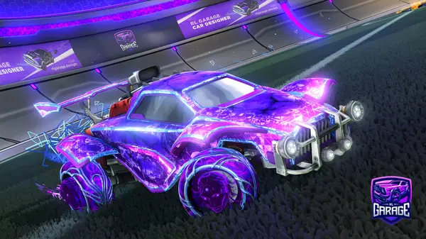 A Rocket League car design from Vaylence