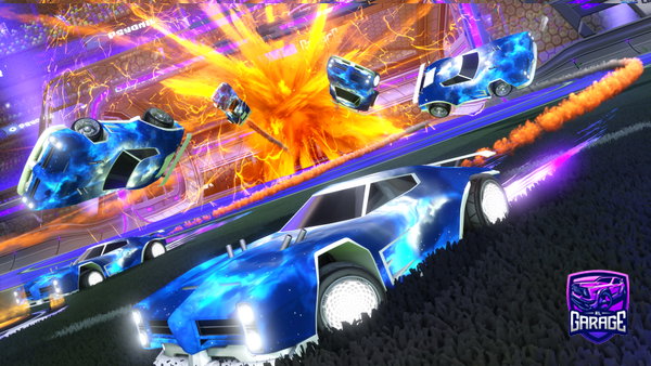 A Rocket League car design from Eljannnnss