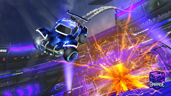 A Rocket League car design from MomedSF66