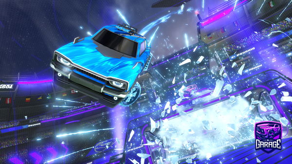 A Rocket League car design from OutOfTune