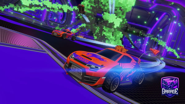 A Rocket League car design from Ayvury