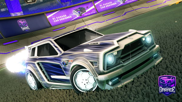 A Rocket League car design from aussyAsh_