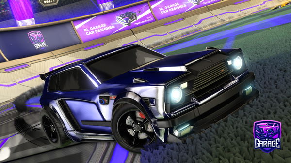 A Rocket League car design from Inbreker033