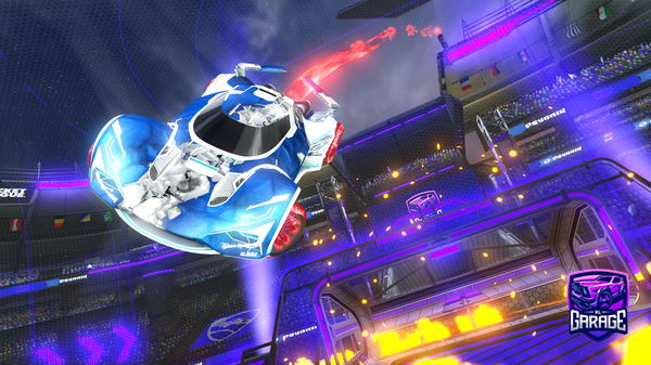 A Rocket League car design from Nigelboy22