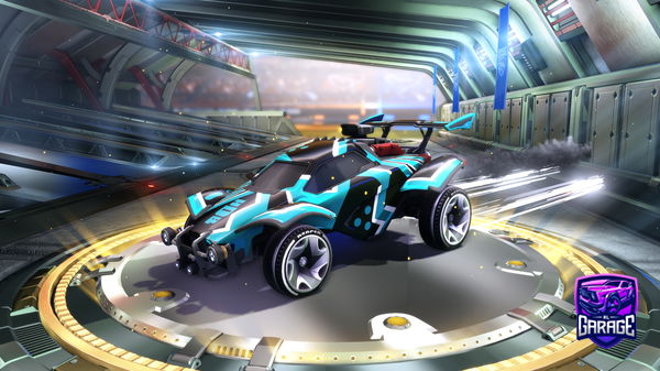 A Rocket League car design from Splatty