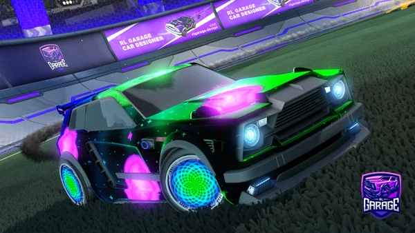 A Rocket League car design from Hazza_RL