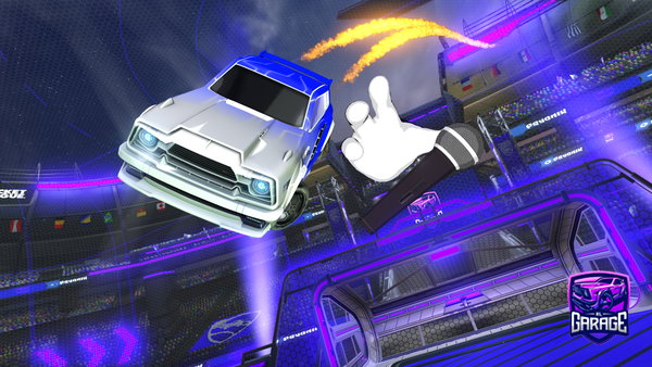 A Rocket League car design from SplishyySplash