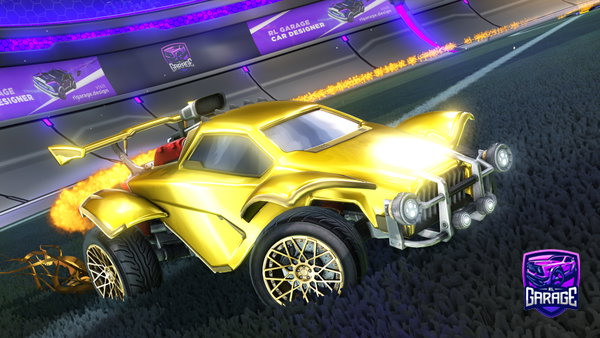 A Rocket League car design from CJMont12