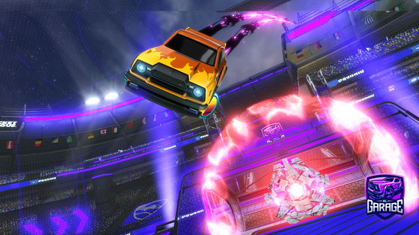 A Rocket League car design from not_vlad_146