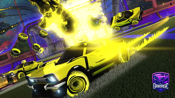 A Rocket League car design from d-day