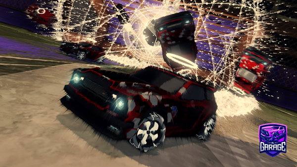 A Rocket League car design from send_help