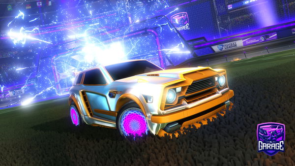 A Rocket League car design from ITZkhalZY