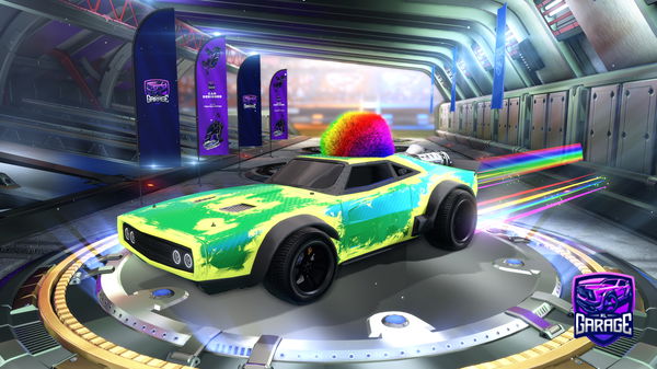 A Rocket League car design from niiqsy
