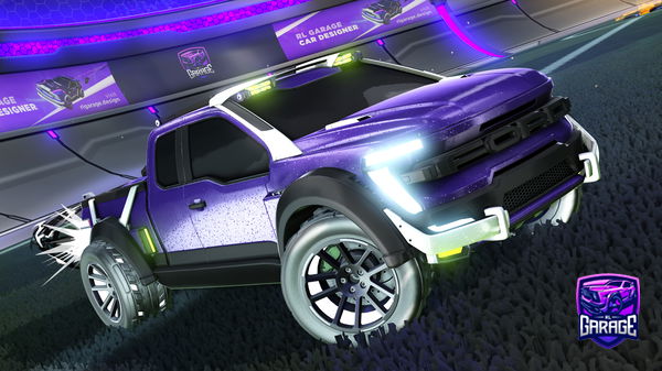 A Rocket League car design from Poweredplayer