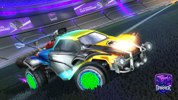 A Rocket League car design from ASecretPro-_-