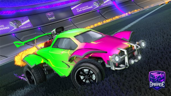 A Rocket League car design from soulswhy