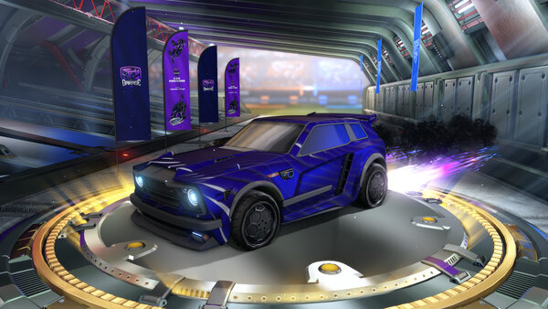 A Rocket League car design from StinkyRig