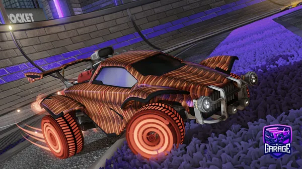 A Rocket League car design from CrspyChkn