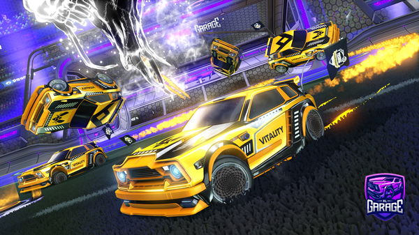 A Rocket League car design from DJPattyMeasles