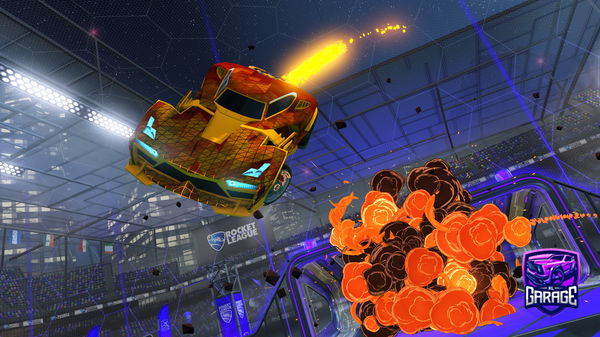 A Rocket League car design from DatBoi2308