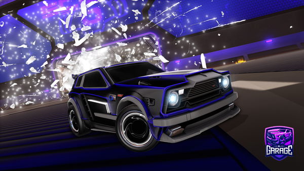 A Rocket League car design from HAROONPLAYS