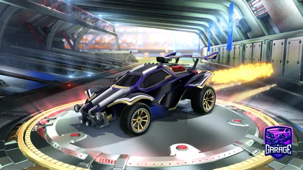 A Rocket League car design from couchracer