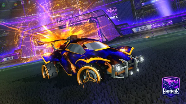 A Rocket League car design from Eltaf