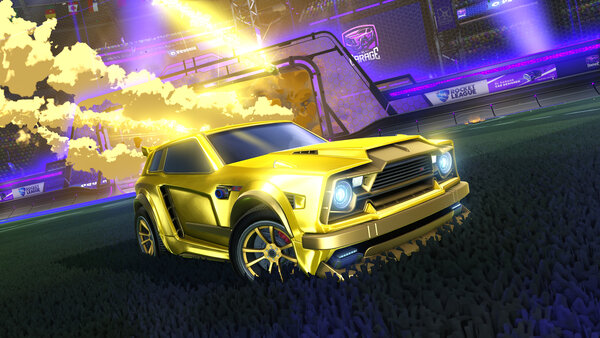 A Rocket League car design from GamerjackYT
