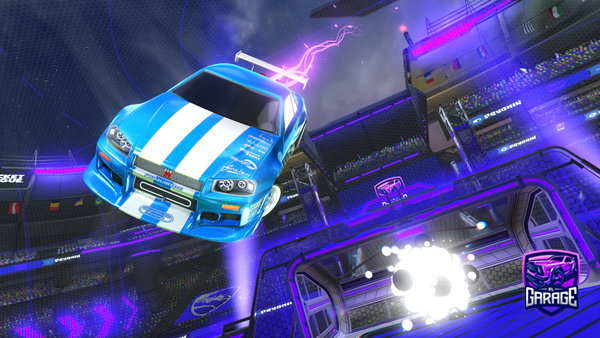 A Rocket League car design from PlasticGangster