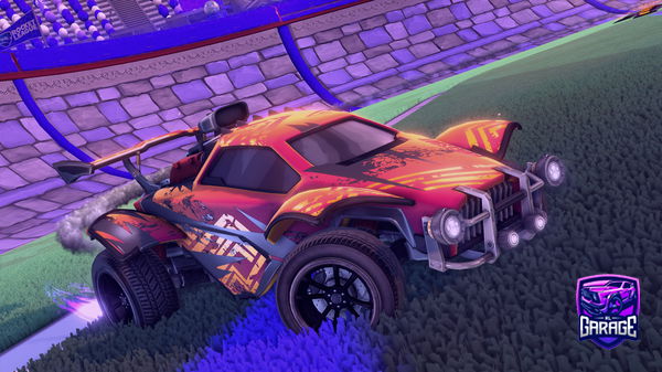 A Rocket League car design from Berzenji