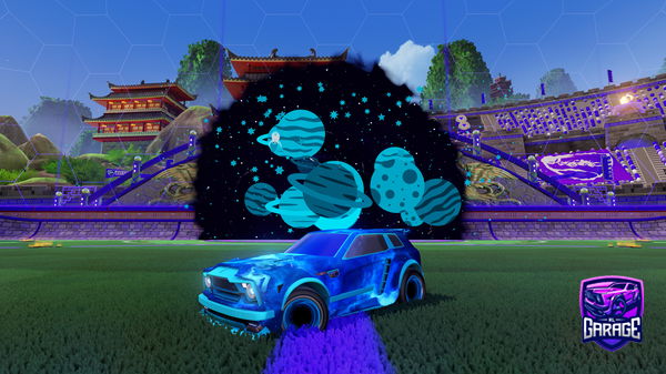 A Rocket League car design from King_Master09