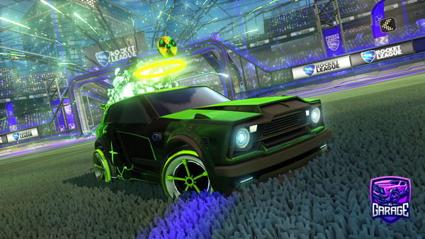 A Rocket League car design from Juan9321